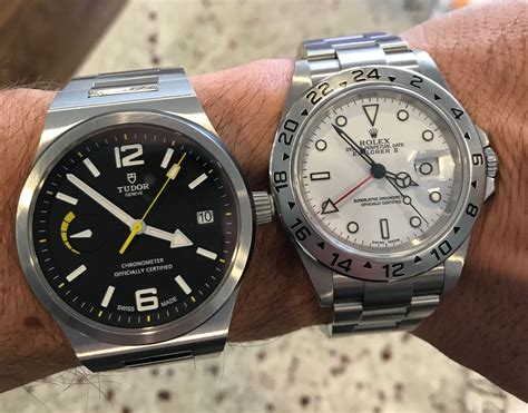 tudor north flag vs rolex explorer|tudor watches.